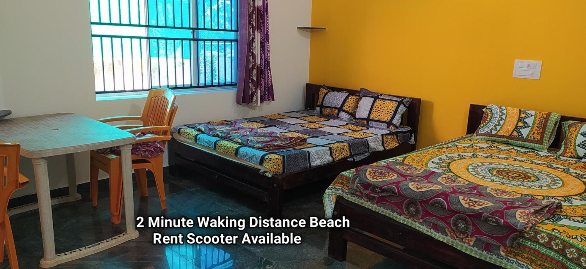 Ratnakar Arundekar Home Stay In Beach Side Ac Room Gokarna  Zewnętrze zdjęcie